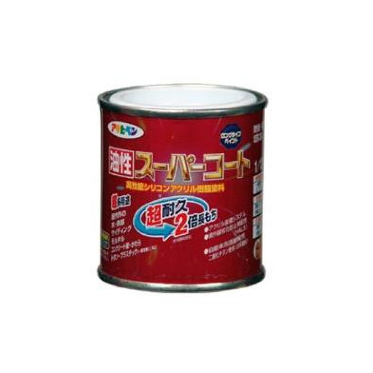 アサヒペン 油性スーパーコート ライトブロンズ 1/5L 塗料