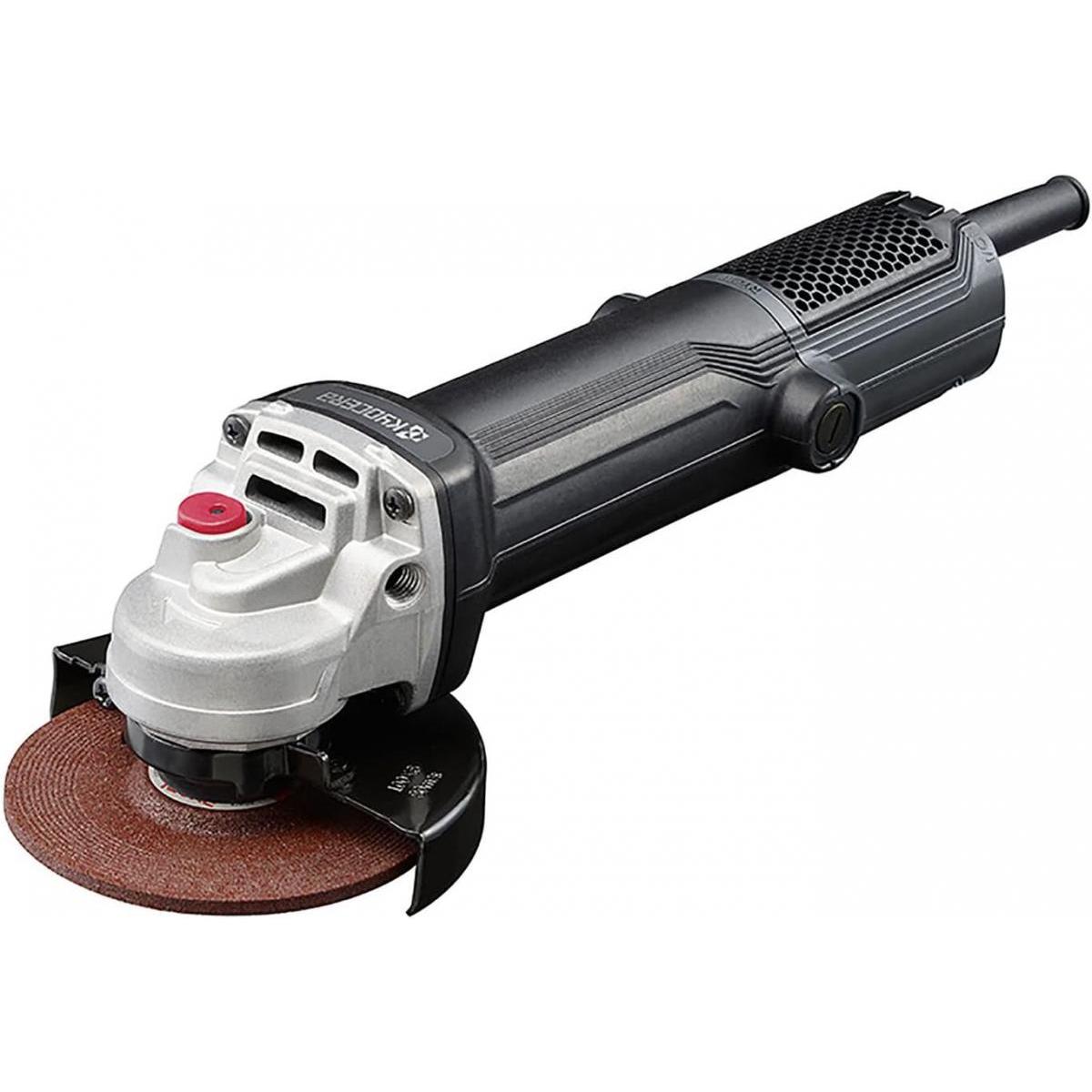 京セラ 旧リョービ ディスクグラインダー AG111H φ52mm 最大出力980W 低速型 極細握り ハイパワー 二重絶縁