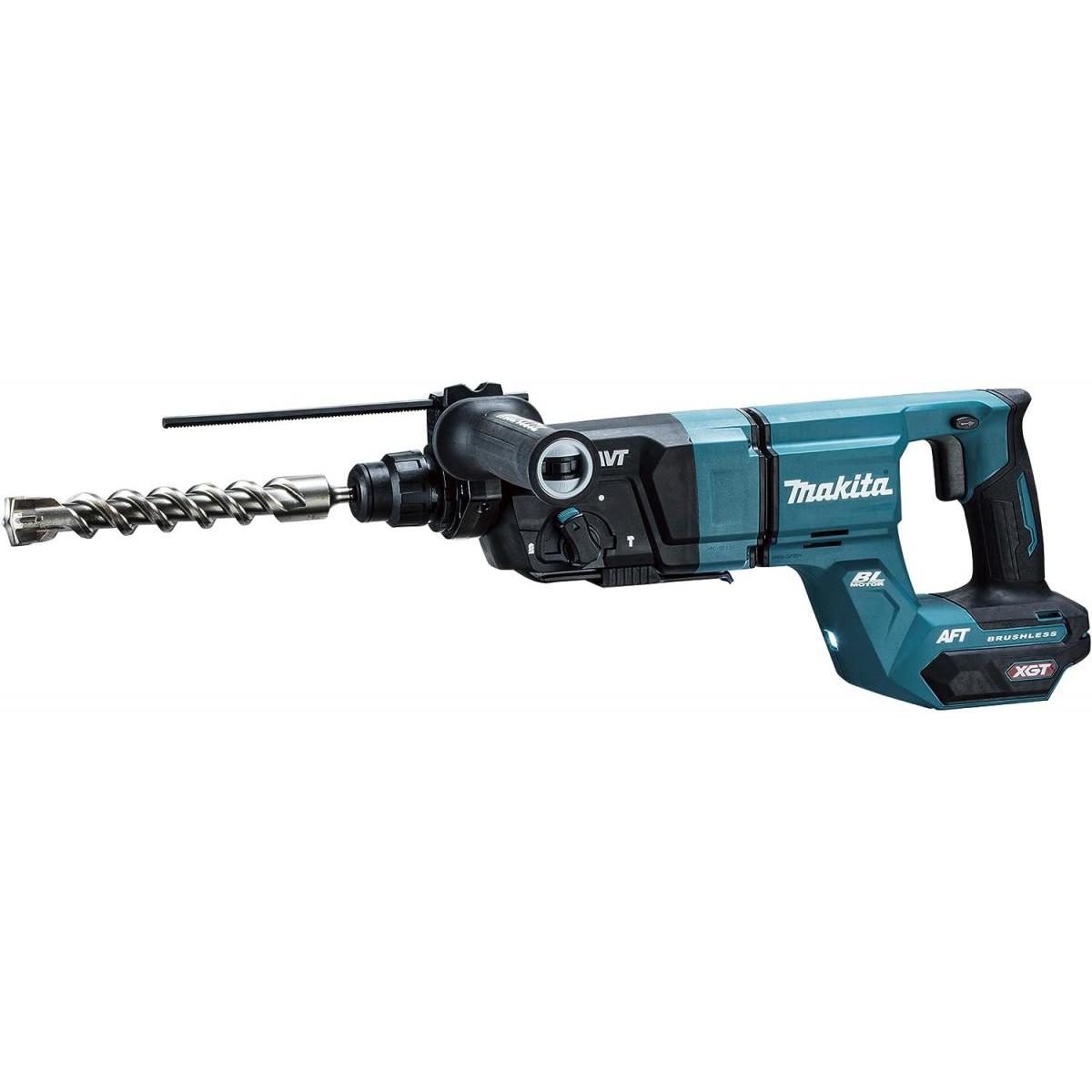 マキタ(makita) 28mm充電式ハンマドリル 本体・ケースのみ HR007GRMX　バッテリー・充電器別売 石工 穴あけ ハツリ