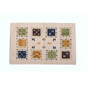 【I】【代引不可】イケヒコ 玄関マット ギャベル アイボリー 約50×80cm ギャベ柄 洗える マット【北海道・沖縄・離島不可】|詳細画像