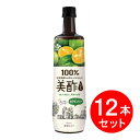 【まとめ買い】 美酢 カラマンシー 900ml ×12本 希釈タイプ みちょ CJジャパン 柑橘 酢 お酢 飲むお酢 ミチョ 箱買い ストック 備蓄