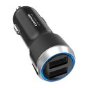 tamas 多摩電子工業 USBカーチャージャー 4.8A TK132UK 2台同時 急速充電 DC12/24V対応 車載 充電器 2口 2ポート スマホ充電