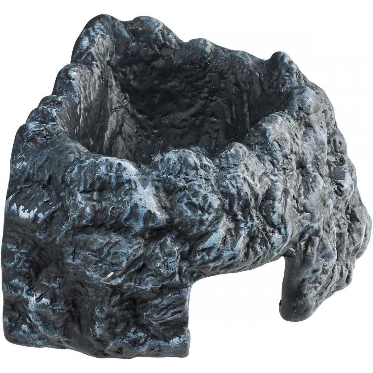 GEX エキゾテラ EXOTERRA モイストシェルター コーナー 130 陶器製 隠れ家 爬虫類 隠れる 角 岩 岩風