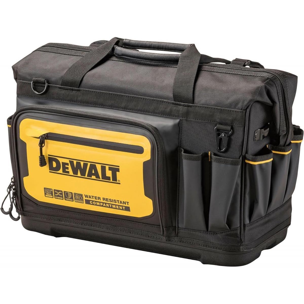 【在庫有・即納】 デウォルト(DeWALT) DWST60104-1 角型バッグ 撥水 撥塵 耐久性 収納ケース ツールバッグ 収納BOX 工具箱 道具袋 鞄 DIY ストレージ