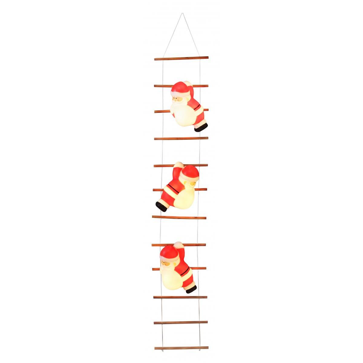 【在庫有 即納】 クリスマス ブローライト はしごサンタL LIT-BL02L W34D22H183cm クリスマスライト LEDライト