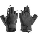 レキ LEKI ノルディックブリーズシャーク ショート 1300404110 M ホワイト ブラック シャークグリップ専用 グローブ トレッキングポール アクセ...