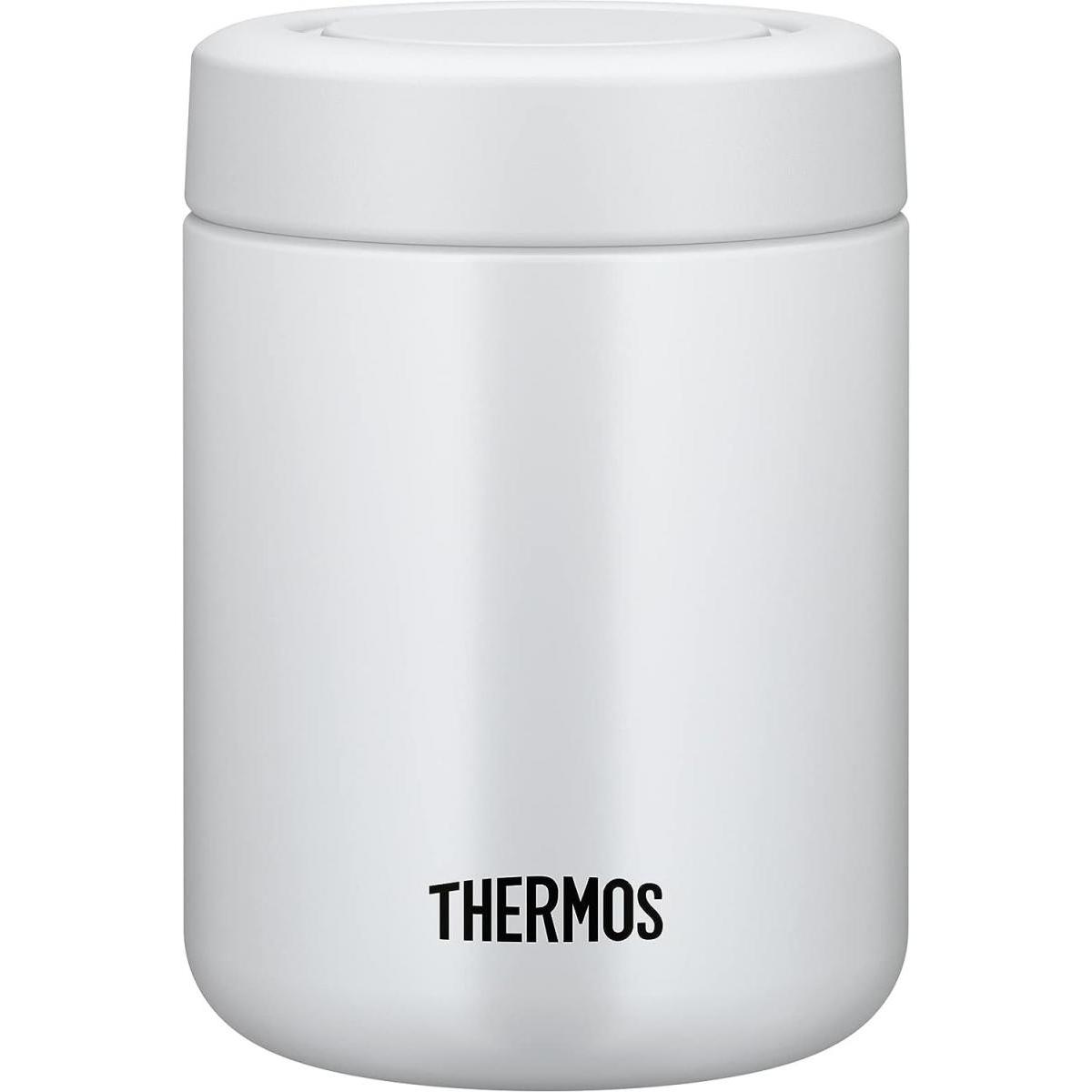 【在庫有・即納】 サーモス 真空断熱 スープジャー 500ml ホワイトグレー 白 JBR-501 WGY ステンレス ランチ ジャー お弁当 保温 保冷 THERMOSのサムネイル