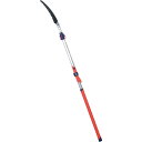 高儀 シャークソー 高枝鋸 剪定カーブソー 自在目 300mm 約1.8~2.8m 2WAY カーブ刃 衝撃焼入 フッ素コート 高枝 ノコギリ 鋸 のこぎり 園...
