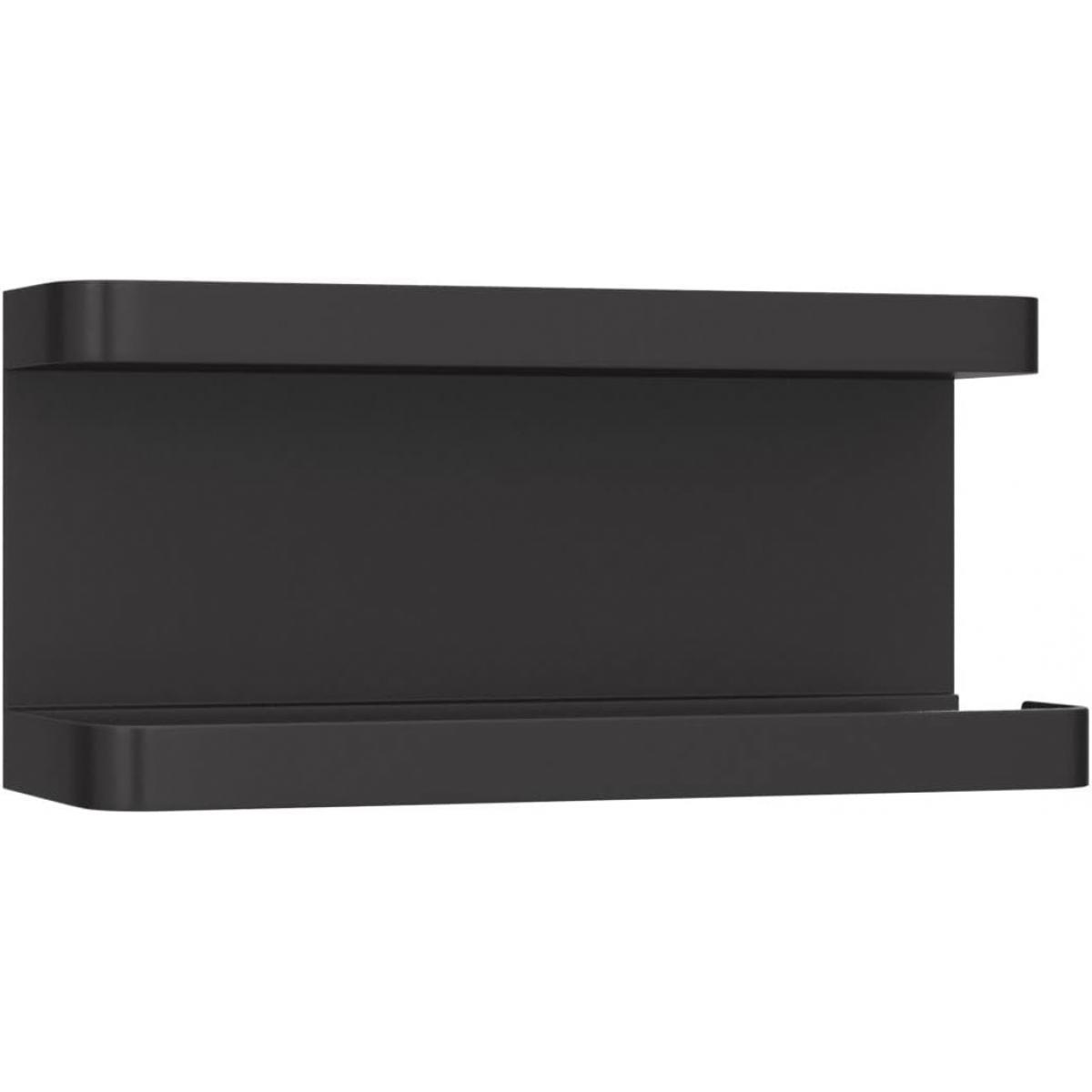 山崎実業 トレー付き マグネット アンブレラホルダー ブラック スマート 傘立て 玄関扉収納 フック付き..