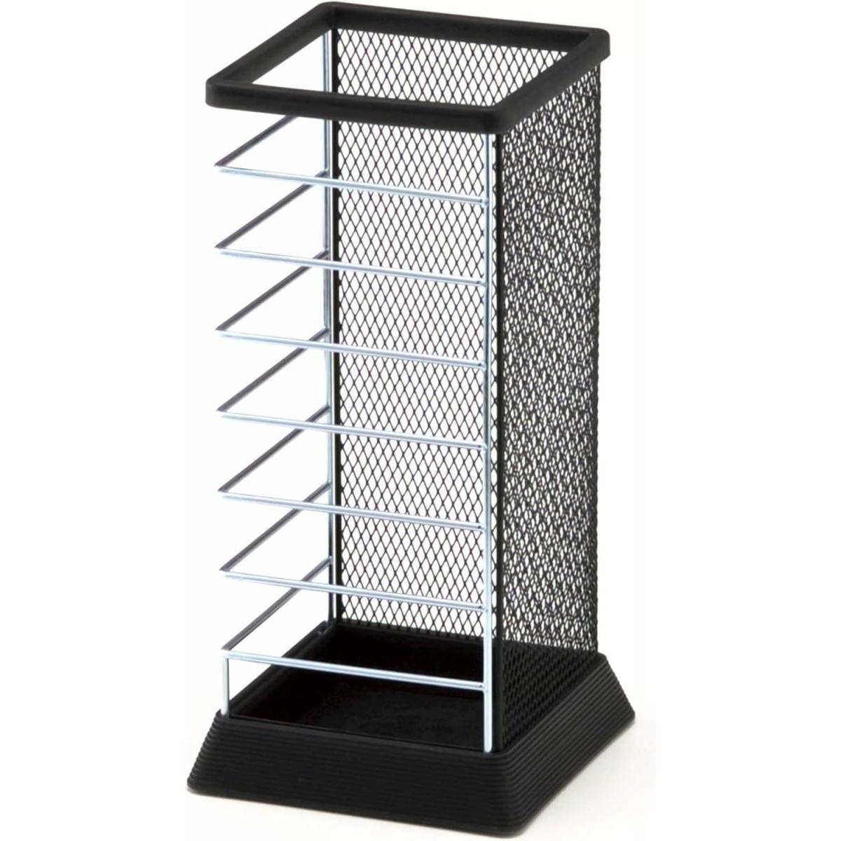 山崎実業 かさたてXチェンジ 角型 MR-BK ブラック 5575