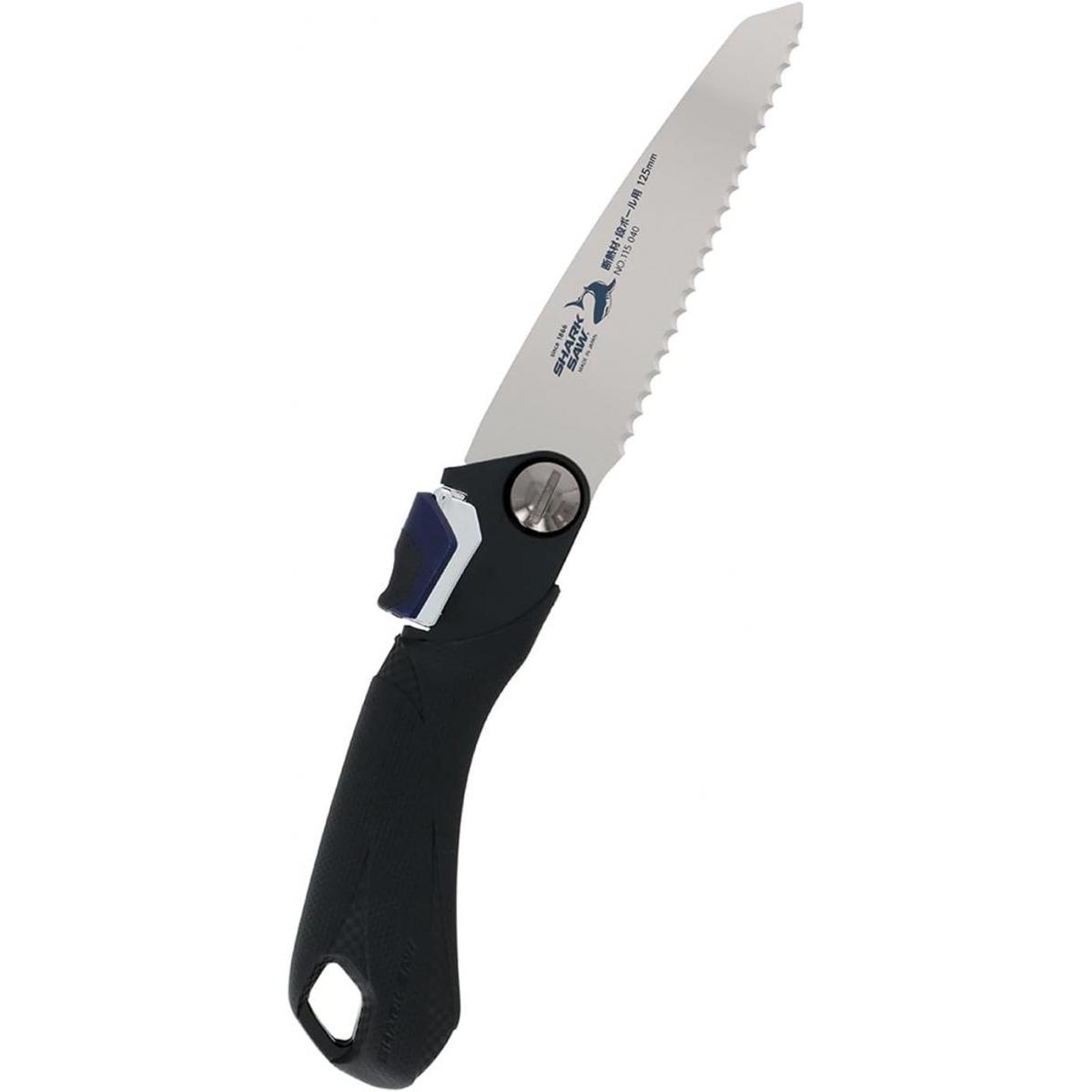 高儀 シャークソー 替刃式 コンパクト 折込 断熱材カッター 断熱材 段ボール用 125mm 鋸 折りたたみ 大..