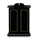 橋本達之助工芸 ペット仏壇 ミニ やすらぎ BK 漆黒 ペット用 メモリアル用品 コンパクト マット タツクラフト TATSU-CRAFT