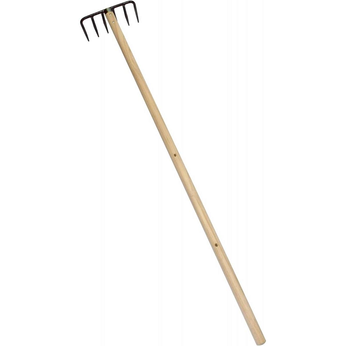 高儀 畑サイクル 6本爪 レーキ 1200mm柄 畑 農業 農具 土均し 小石集め 集草作業