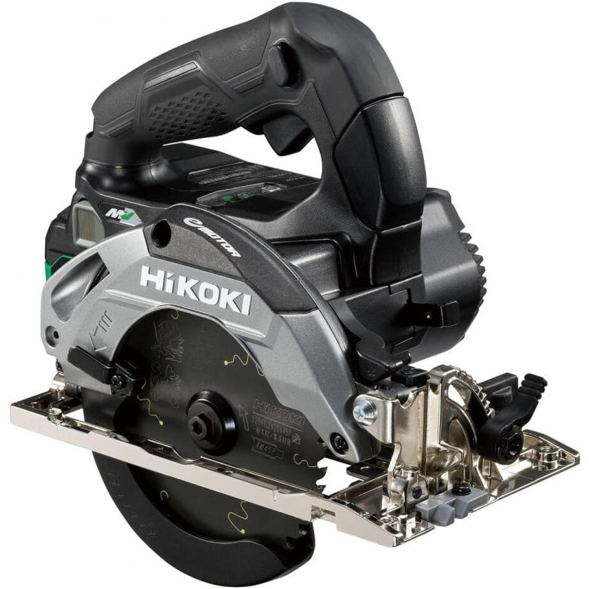 HiKOKI(ハイコーキ) 36V 充電式 丸のこ のこ刃125mm ストロングブラック 充電器・ケース・チップソー付 C3605DA(SK)(2XPBSZ)