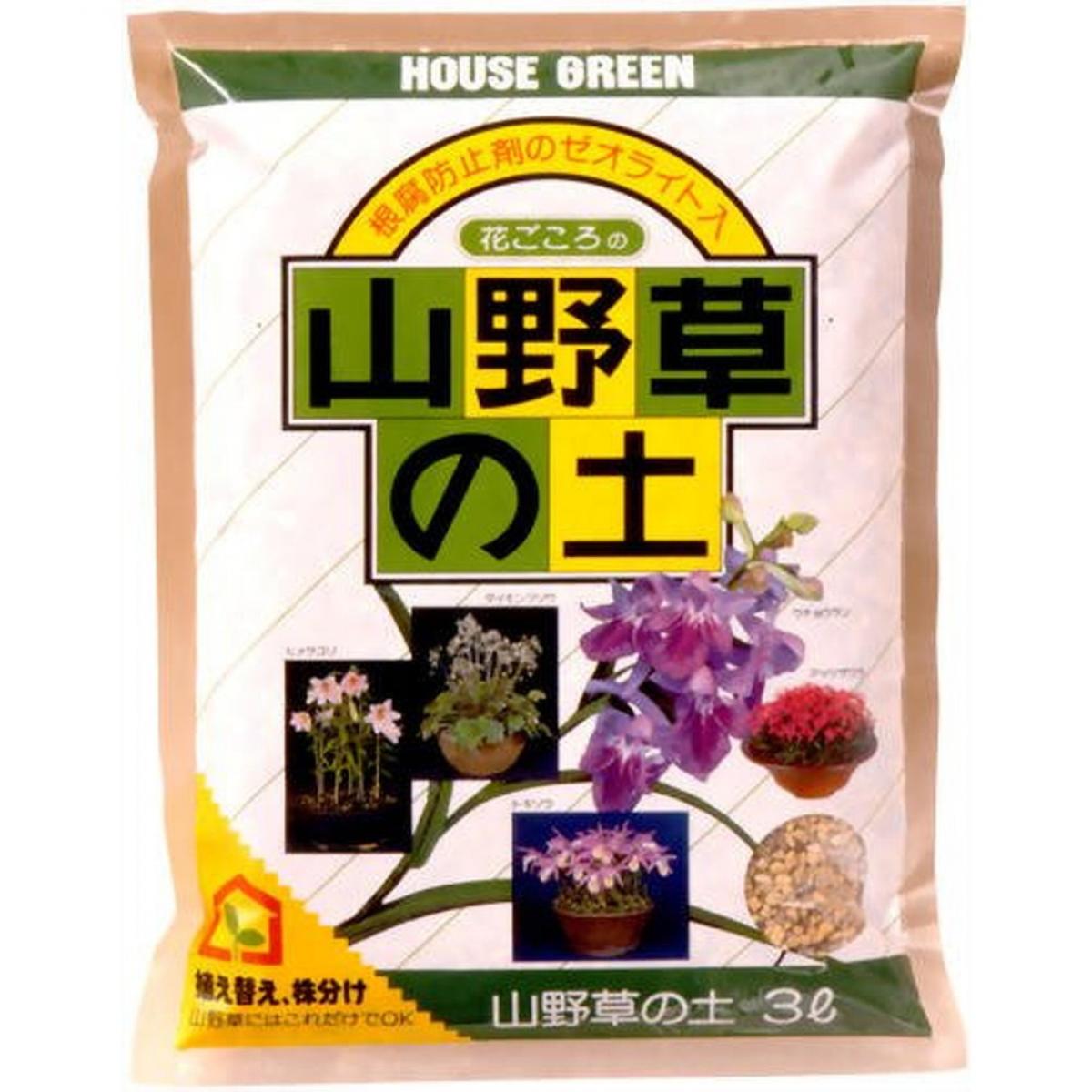 花ごころ 山野草の土 3L 園芸 培養土 土 ガーデニング