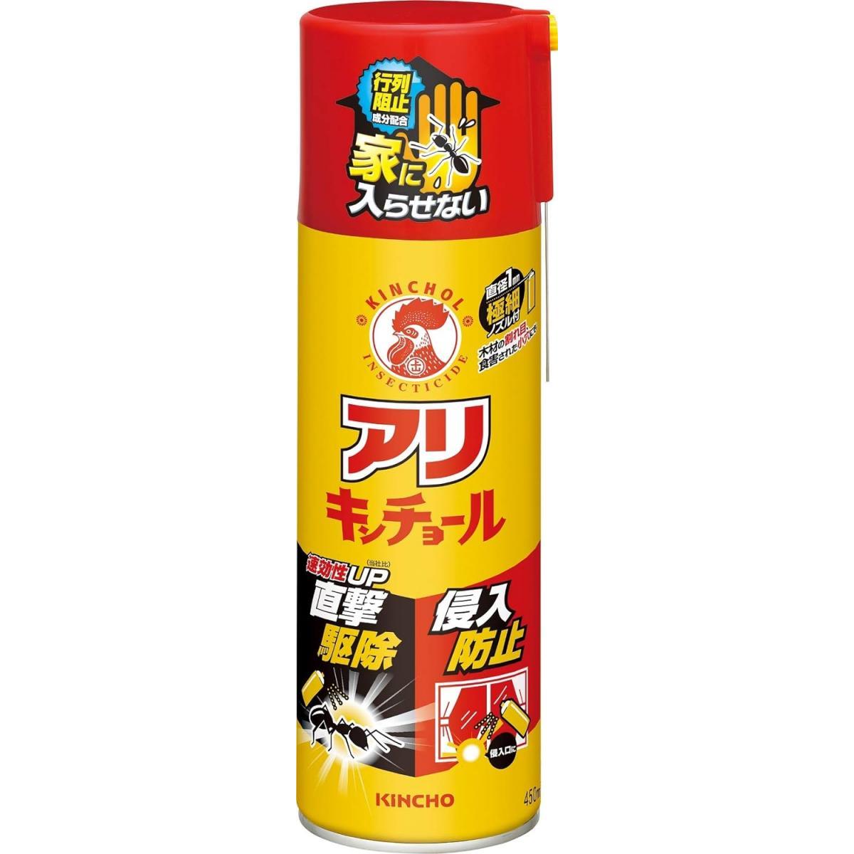 大日本除虫菊 アリキンチョール 450mL 殺虫 忌避 スプレー キンチョウ キンチョー アリ キクイムシのサムネイル
