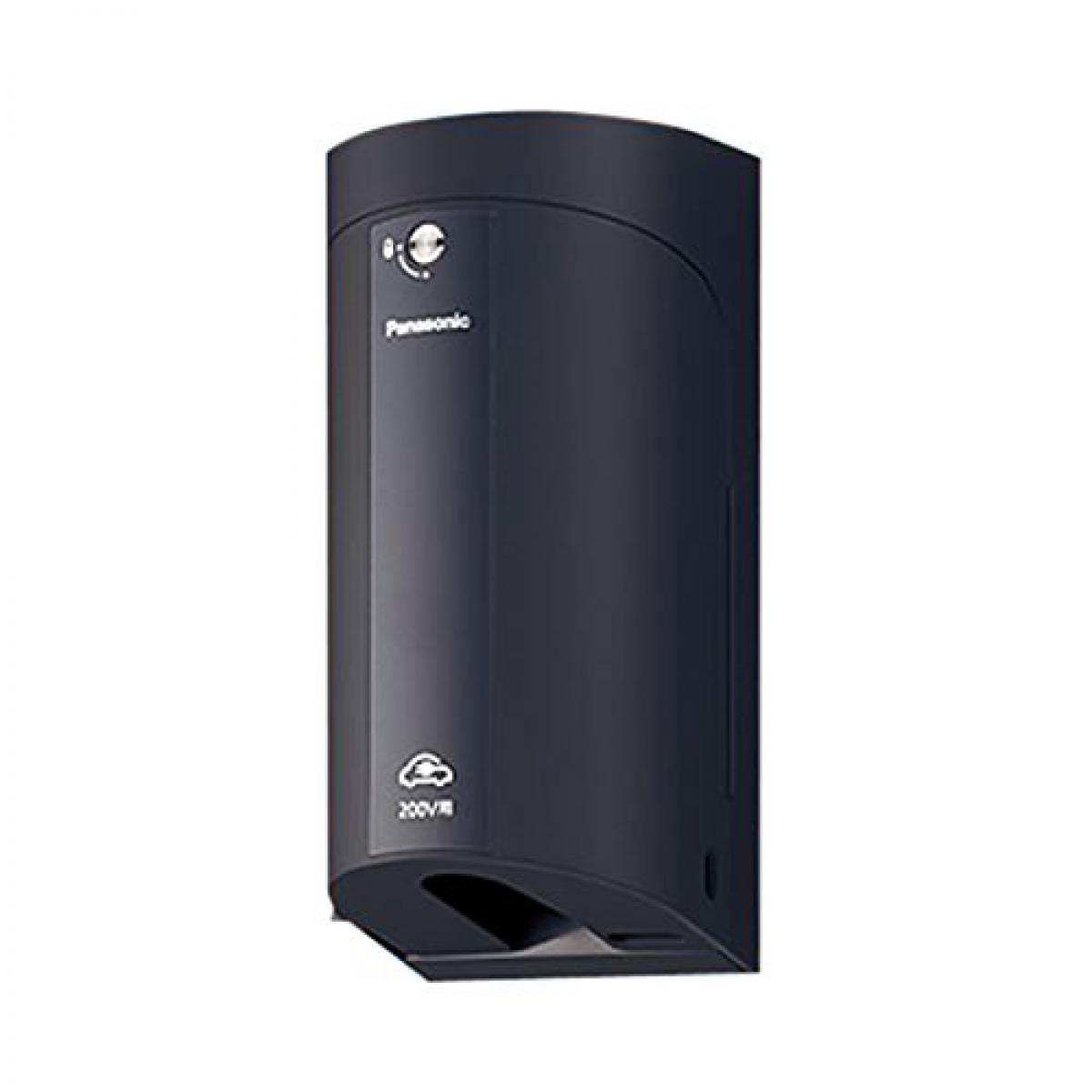 【在庫有・即納】 パナソニック(Panasonic) EV・PHEV充電用 カバー付15A・20A兼用接地屋外コンセント 簡易鍵付 露出・埋込両用 200V用 ブラック WK4422B