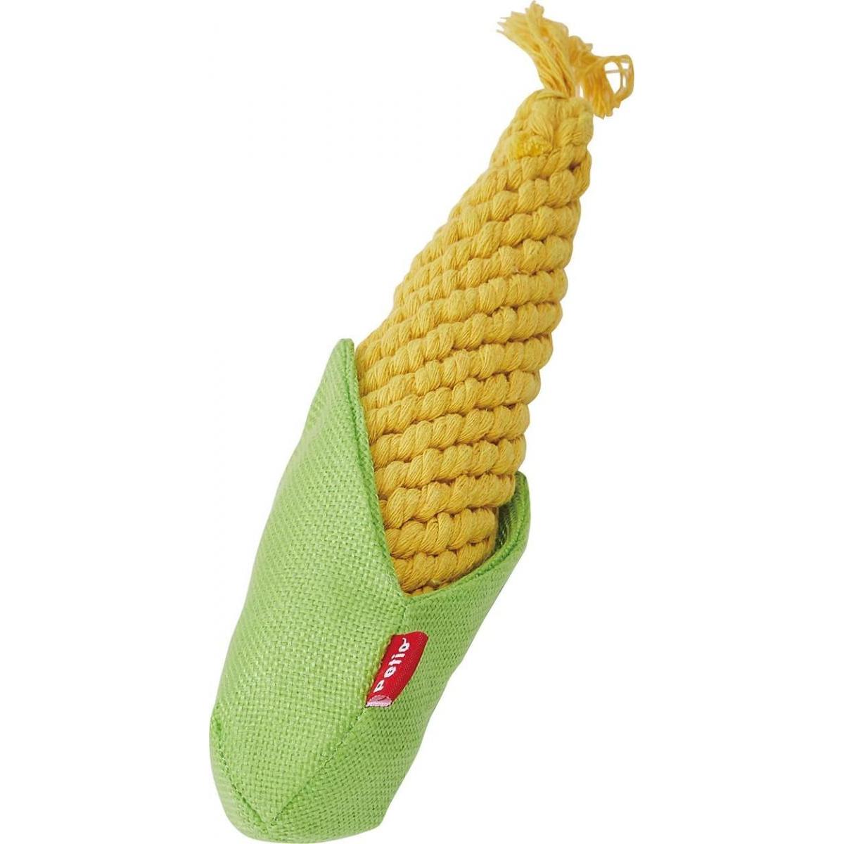 ペティオ Petio 犬用おもちゃ 編んでるCORNデンタル M コーン型 おもちゃ ロープ ぬいぐるみ 犬 小型犬 中型犬のサムネイル