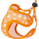 ペティオ Petio 猫用 胴輪 イージーキャットハーネス オレンジ 胴回り約30〜50cm 〜7kg 猫 ねこ ネコ おさんぽ ハーネス