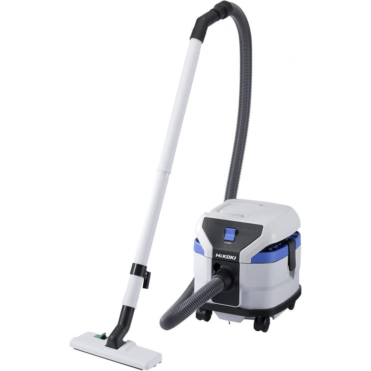 【取り寄せ品】HiKOKI(ハイコーキ) 旧日立工機 電動工具用集じん機 AC100V タンク形状変更 ストッパー付キャスター 乾湿両用 FRP80SB(L)