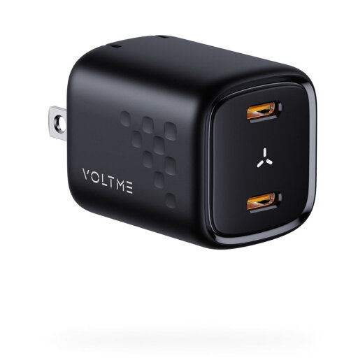 ボルトミー VOLTME PD対応 30W Type-C×2ポート 折りたたみ式 充電器 黒 ブラック Revo 30 Duo 急速充電 急速充電器 V2095 ボルトミー VOLTME PD対応 30W Type-C×2ポート 折りたたみ式 充電器 黒 ブラック Revo 30 Duo 急速充電 急速充電器 V2095