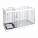 【在庫有・即納】 ぺティオ (Petio) トイレのしつけが出来る ドッグルームサークル ホワイト レギュラー トイレ付 超小型犬-小型犬向き