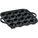 イシガキ産業 鉄鋳物 たこ焼き 16穴 3965 ガス火対応 カセットコンロ たこ焼き器 たこ焼きプレート