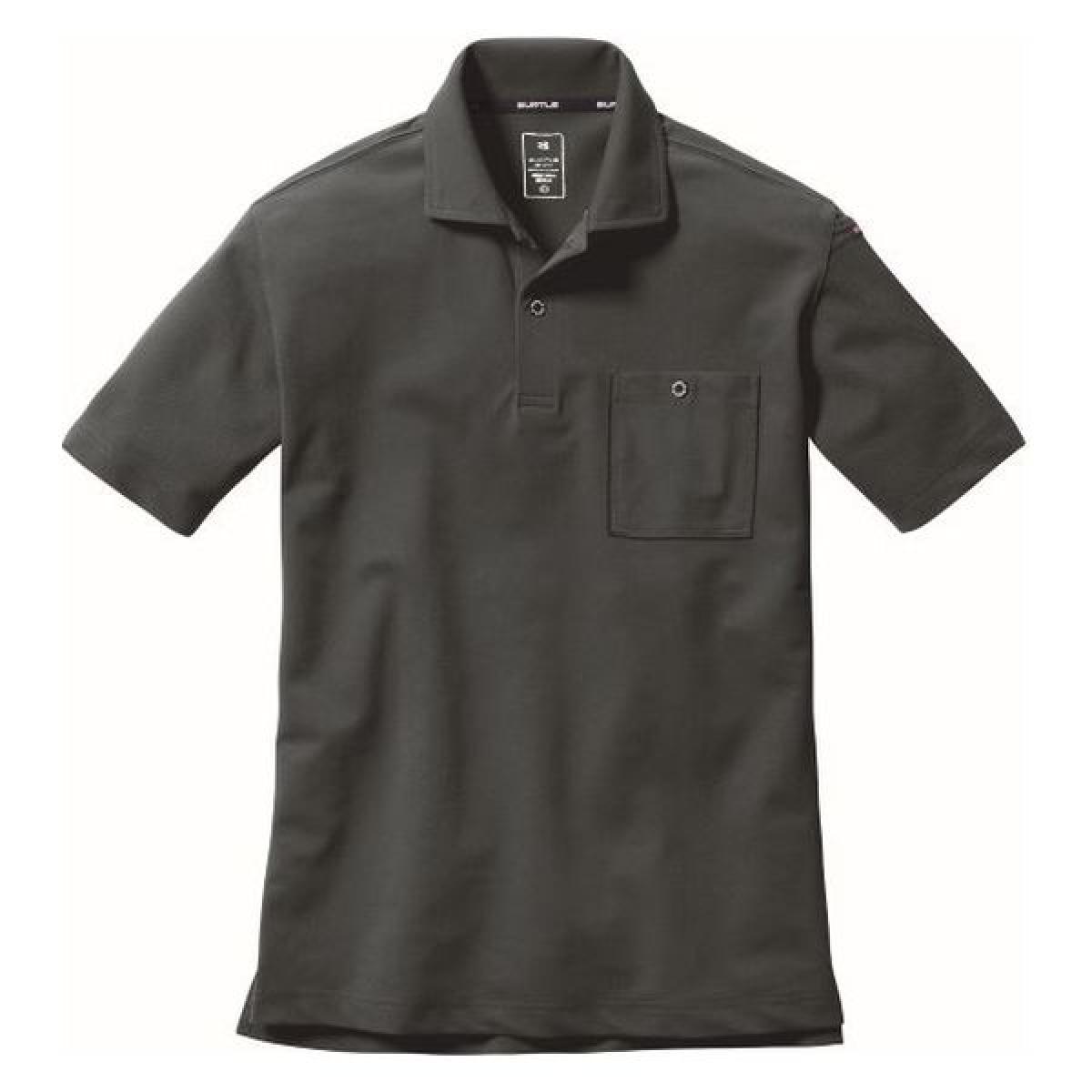 バートル BURTLE 半袖 ポロシャツ 667 14 L ミルスグリーン 作業着 作業服 メンズ ユニフォーム 吸汗 速乾 ドライ消臭 ストレッチ