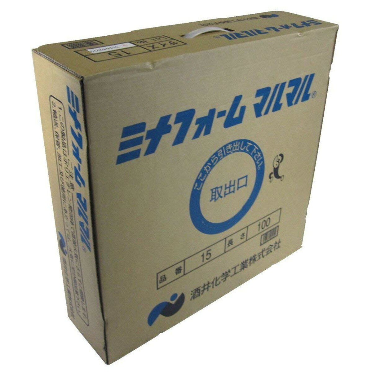 適用目地幅(mm)：10～13 直径(mm)：15 長さ(m)：100 色：ホワイト 使用温度範囲：0～60度 高発泡ポリエチレン※商品の仕様・パッケージや原産国・原産地などは、メーカーの都合により予告なく変更される場合がございます。最新の情報につきましては、メーカーにご確認くださいますようお願いいたします。
