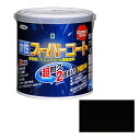 アサヒペン 水性スーパーコート ツヤ消し黒 0.7L