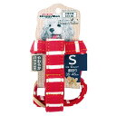 ドギーマン DoggyS Tailor ドッグハーネス S ニットスタイル レッド 犬用 小型犬用 胴輪 どうわ やわらかパッド付(4)