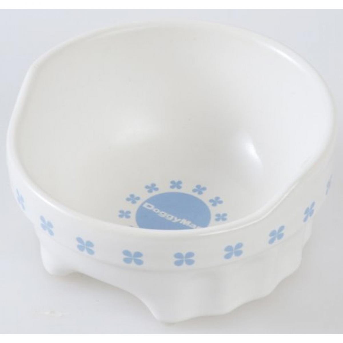 ドギーマン 便利なクローバー陶製食器 SSサイズ