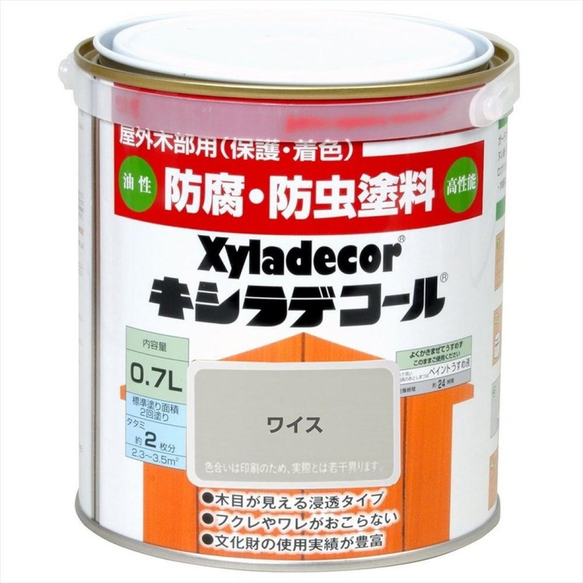 大阪ガスケミカル キシラデコール ワイス 0.7L 　油性 屋外用 防腐・防虫 塗料 補修用品 住宅資材