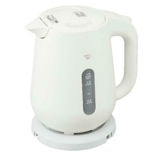 象印 電気ケトル 1.2L ホワイト CK-VA12-WA ケトル ポット 新生活 シンプル 大容量 象印 電気ケトル 1.2L ホワイト CK-VA12-WA ケトル ポット 新生活 シンプル 大容量