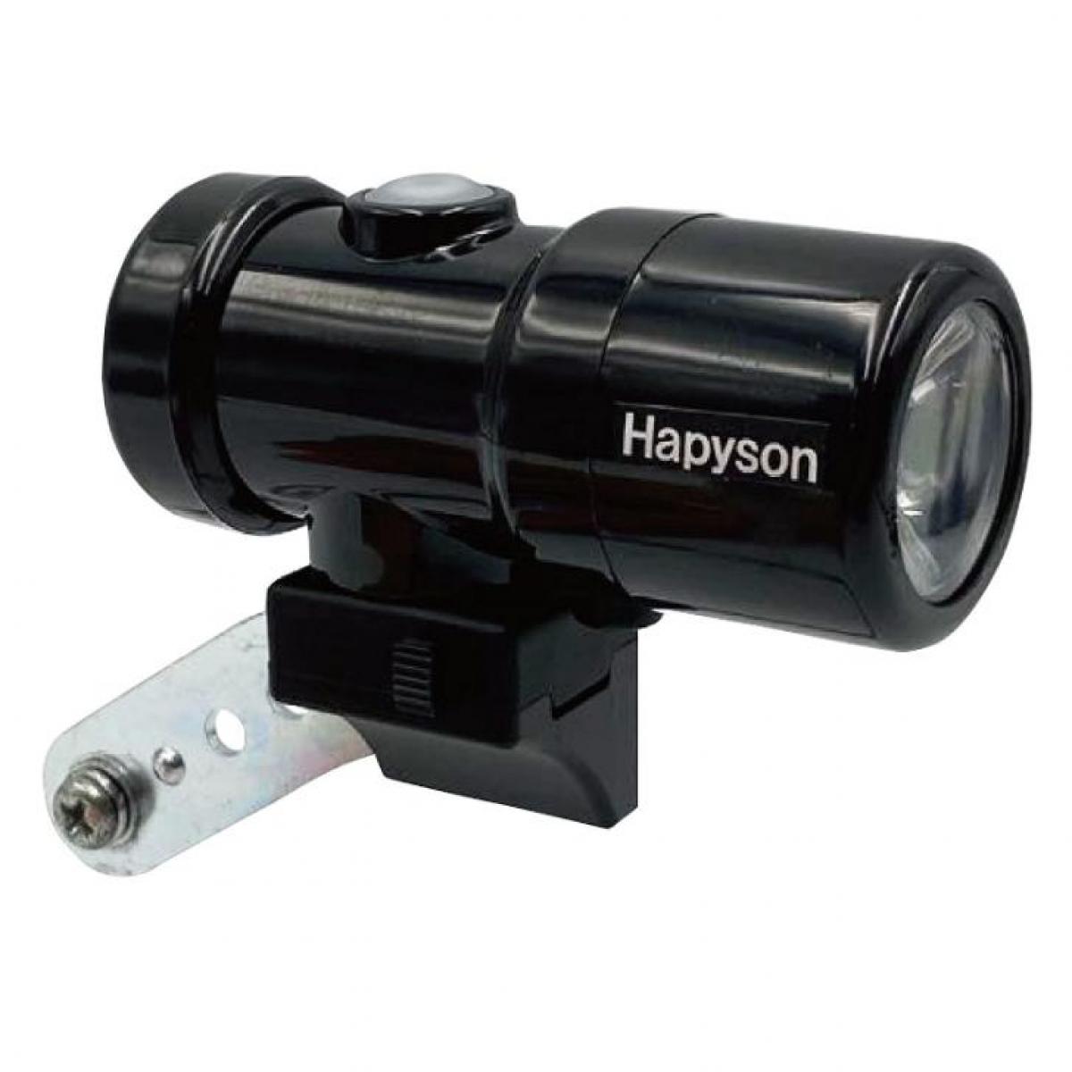 ハピソン Hapyson スマートランプ 前フォーク YB-130 充電式 夜間走行 自動点灯 自転車 ライト