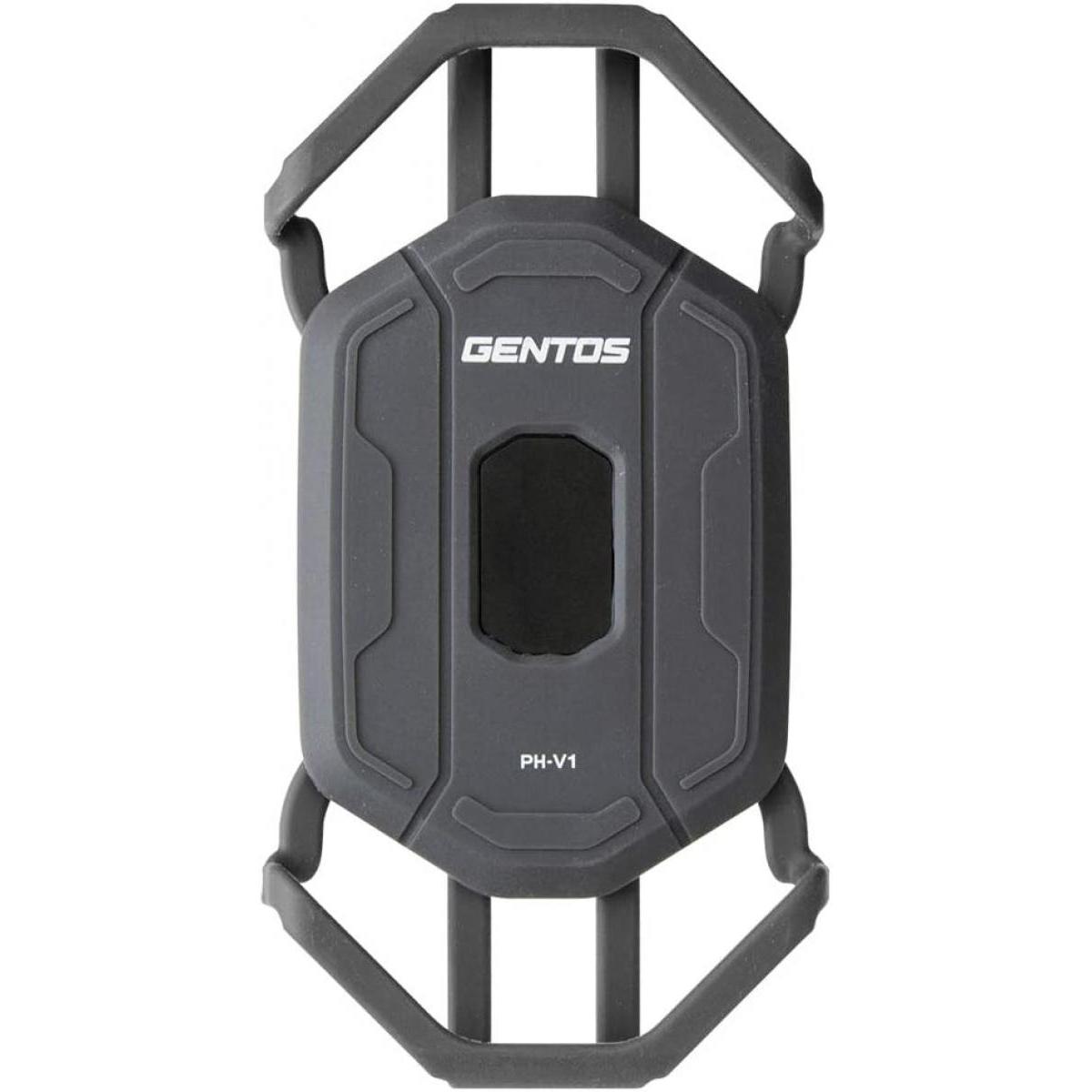 GENTOS ジェントス 自転車用 スマートフォンホルダー PH-V1 自転車 スマホ ホルダー 縦向き 横向き