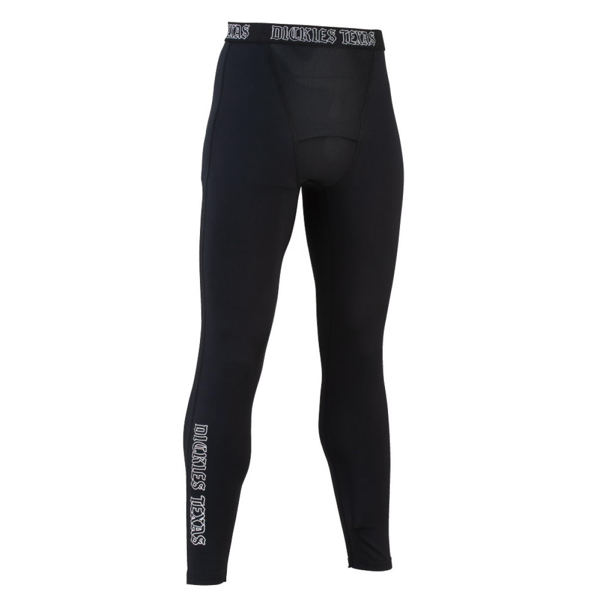 Dickies ディッキーズ ドライパワーサポート ロングタイツ ブラック XXL D-3023 接触冷感 ひんやり 夏 ..