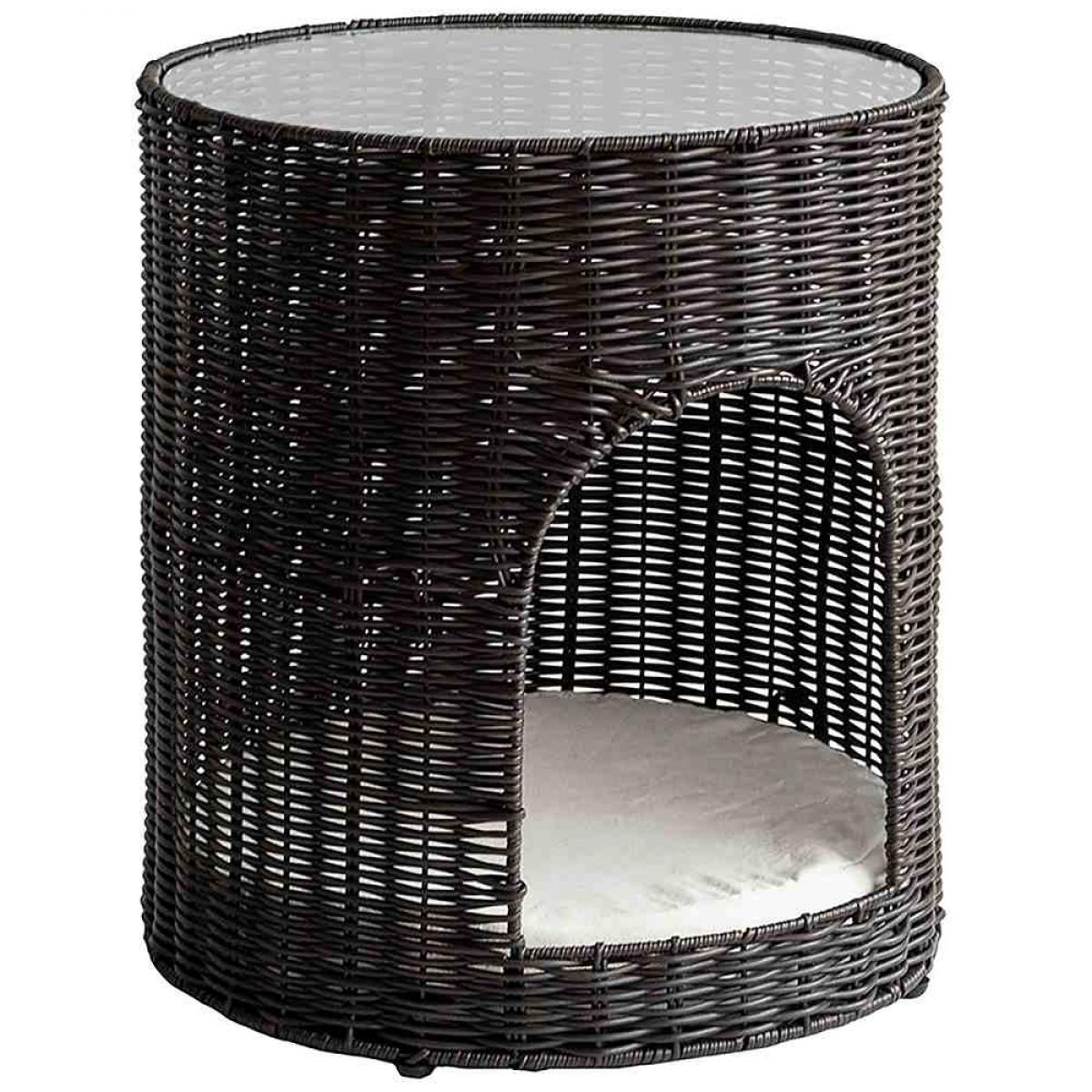 【I】宮武製作所 猫ちぐら ダークブラウン CGR-400 新生活 インテリア 家具 おしゃれ デザイン 【代引不可】