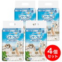 【まとめ買い】マナーウェア 男の子用 Mサイズ ストライプ・ジーンズ 42枚×4個セット ペット用 小〜中型犬 豆柴 パグ シーズー シュナウザー ユニチャーム