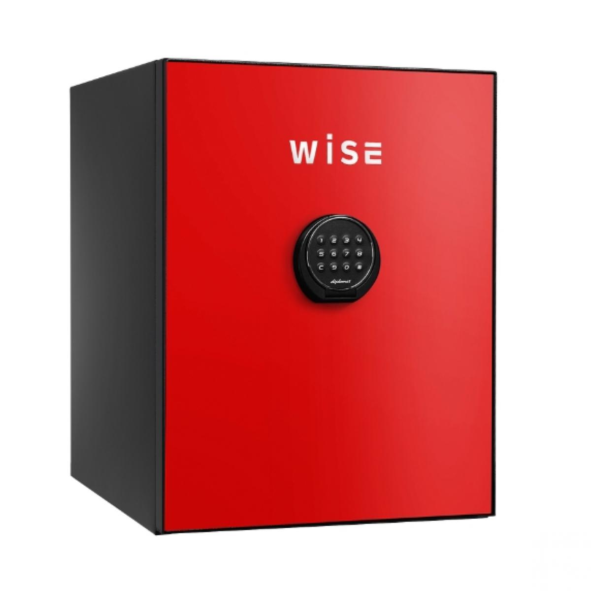 【I】WiSE　プレミアム金庫　レッド　WS500ALR【メーカー直／開梱・設置料込】【時間指定不可】【代引き不可】