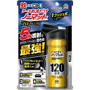 アース製薬 おすだけノーマット スプレータイプ プロプレミアム 120日分 蚊取り 防除用医薬部外品 蚊とり 24時間効果 蚊取りスプレー ワンプッシュ