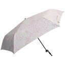 アテイン 婦人ミニ フラワーガーデン シェルピンク 5274PK 55cm 傘 雨傘 折り畳み傘 レディース