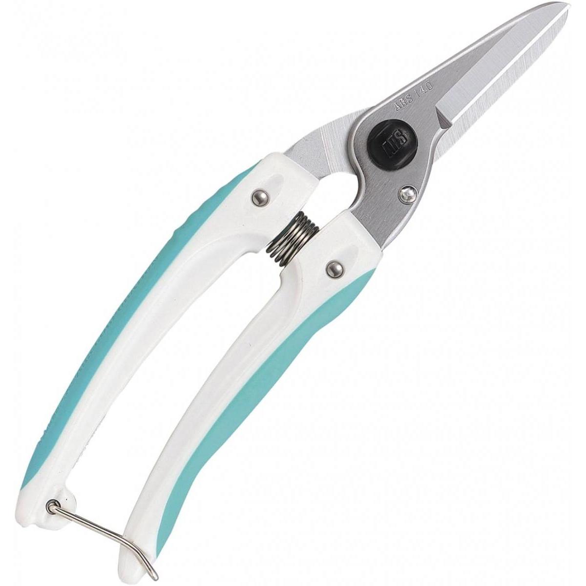 アルス ファミリーデラックス グリーン 140DX-G 園芸鋏 小型 草花 生け花 生木 茎