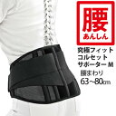La-VIE(ラヴィ) 腰あんしん 究極フィット コルセットサポーターM 3B-3745 トレーニング 健康器具 癒し リラックス