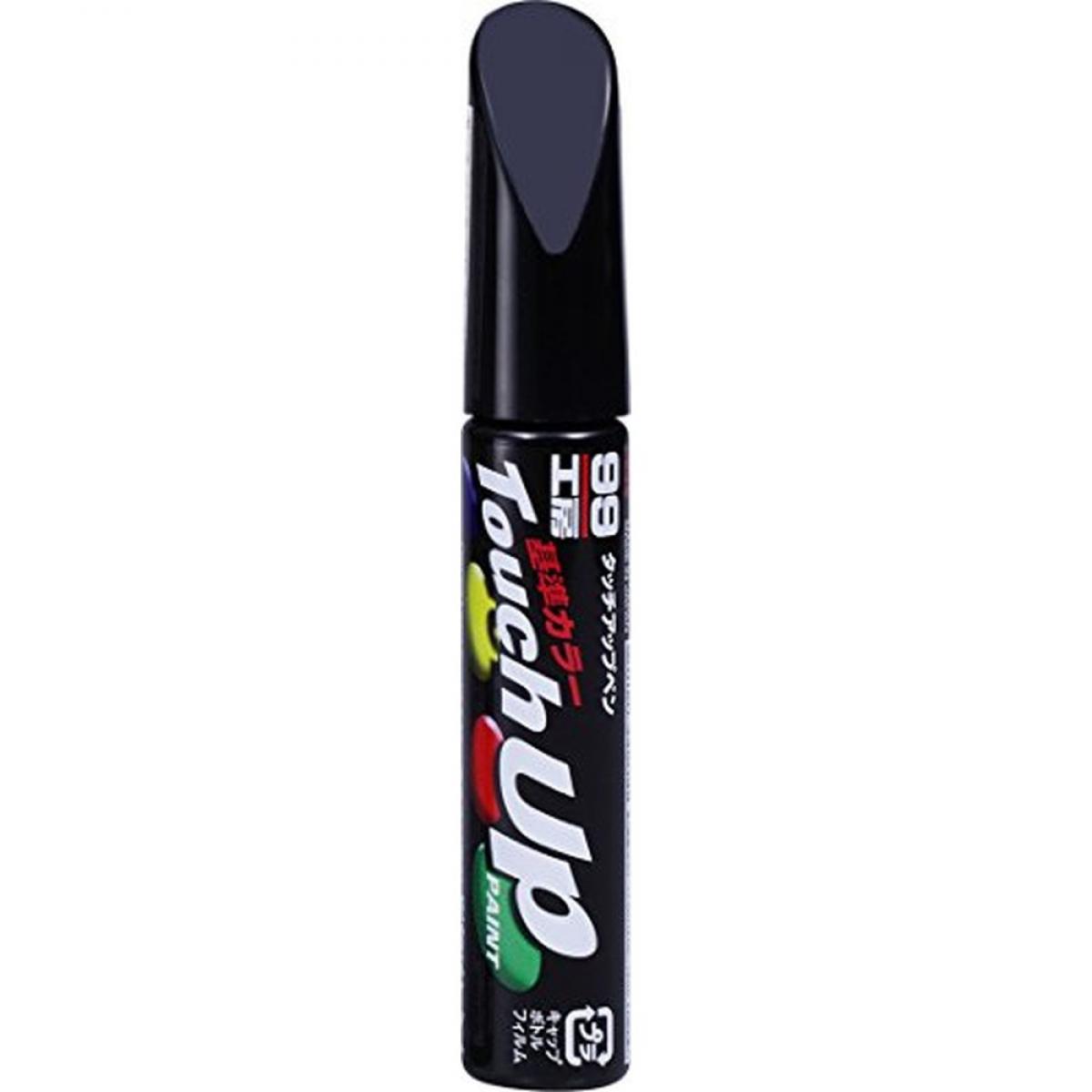 ソフト99(SOFT99) ペイント筆塗り タッチアップペン F7654 スバル D4S クリスタルブラックシリカ 17654