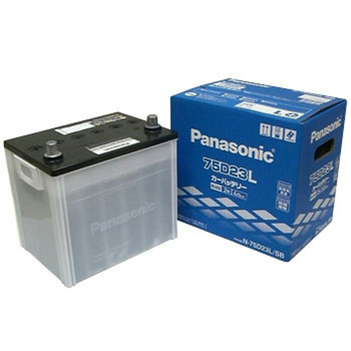 【在庫有 即納】 Panasonic/パナソニック 国産車バッテリー SBシリーズ N-75D23L