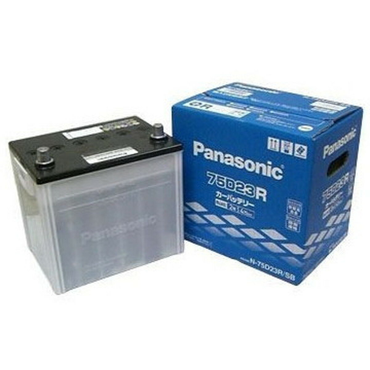 【在庫有 即納】 Panasonic/パナソニック 国産車バッテリー SBシリーズ N-75D23R