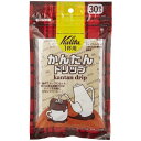 カリタ Kalita かんたんドリップ 30枚入り コーヒー ペーパー フィルター ドリッパー ドリップ コーヒー用フィルター キャンプ ハイキング 旅行