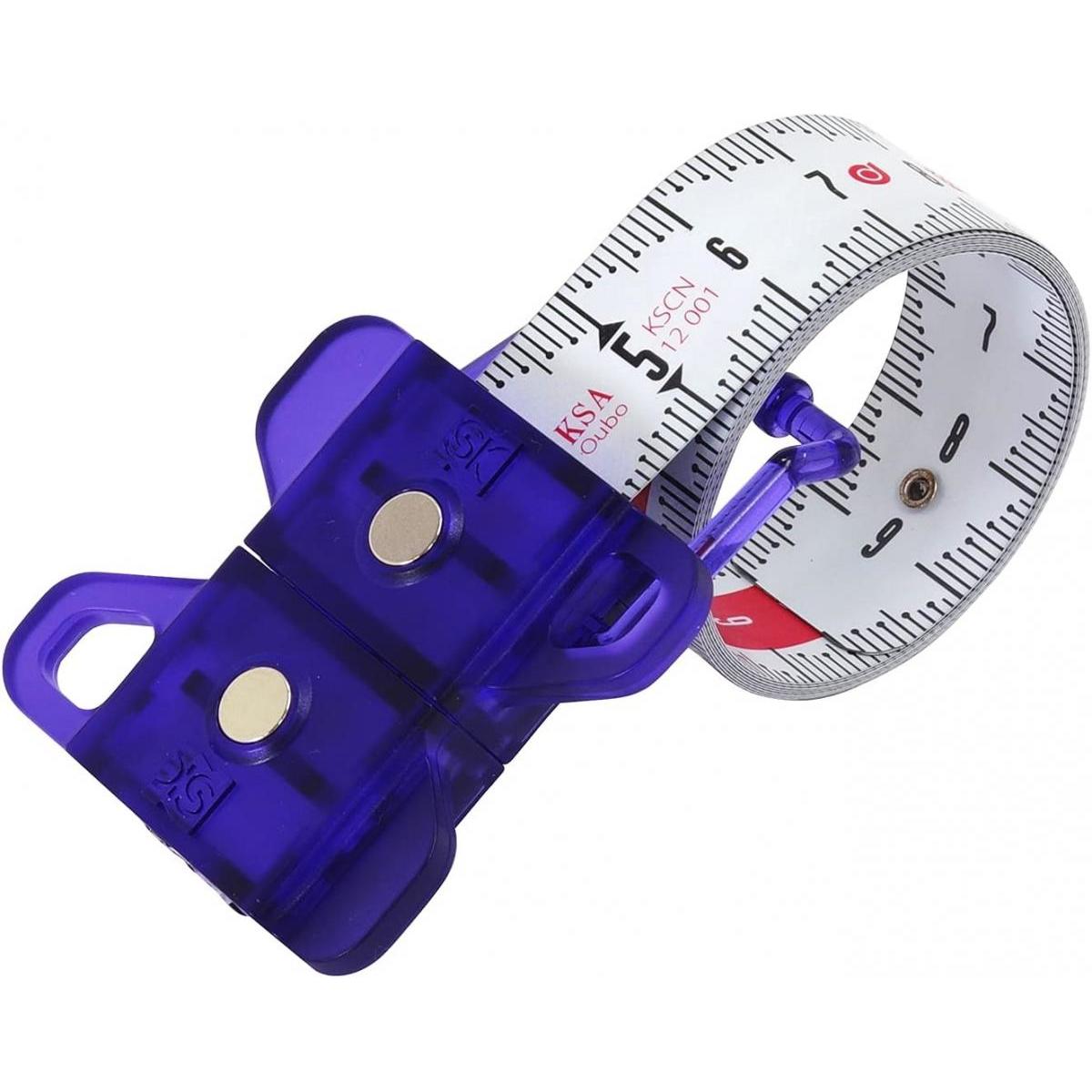 新潟精機 SK スパイラルメジャー パープル SMT-100PU 軽量 コンベックス マグネット付 ナイロンテープ 建築 現場