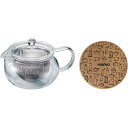HARIO ハリオ 茶茶急須 丸 CHJMN-45T 熱湯対応 電子レンジ対応 食洗器対応 お茶 実用容量450mL